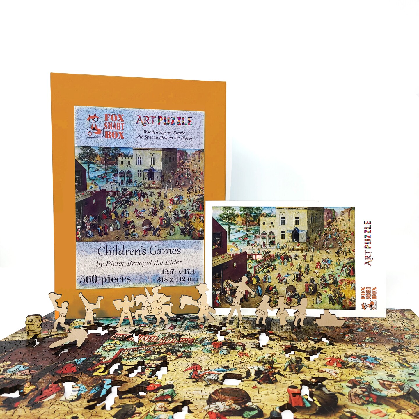 Wooden Jigsaw Puzzles for Adults - Uniquely Shaped Pieces - made