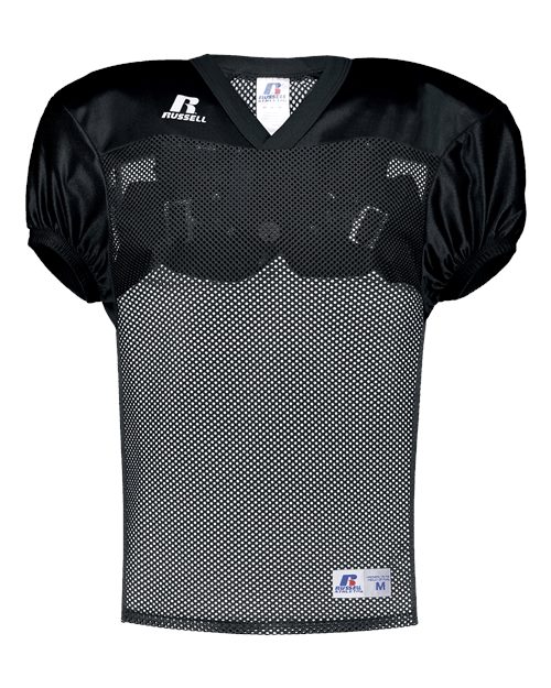 Russell Athletic&#xAE; - Stock Practice Jersey, Practice Wear- S096BM | Crafted from 100% polyester mini porthole mesh for maximum breathability and comfort | Perfect for practice sessions or casual games