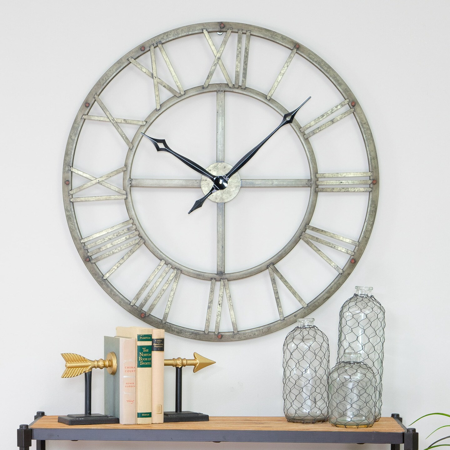 Samson Metal Wall Clock