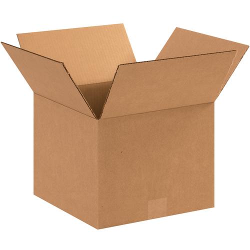 MyBoxSupply 12 x 12 x 9" Corrugated Boxes, 25 Per Bundle