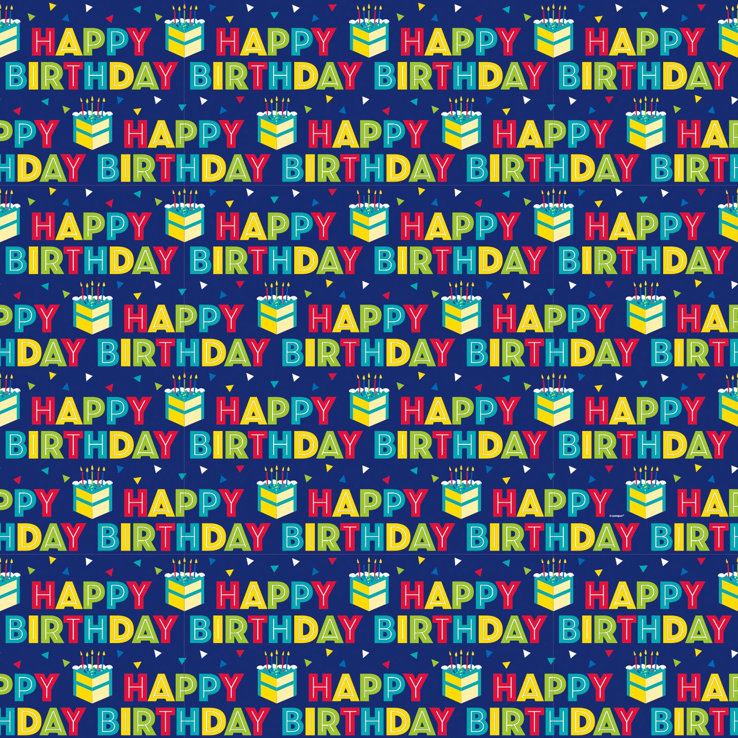 Peppy Birthday Gift Wrap, 30&#x22; x 5 ft