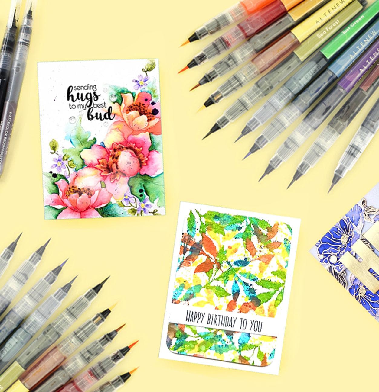 Ultimate Watercolor Brush Markers Bundle