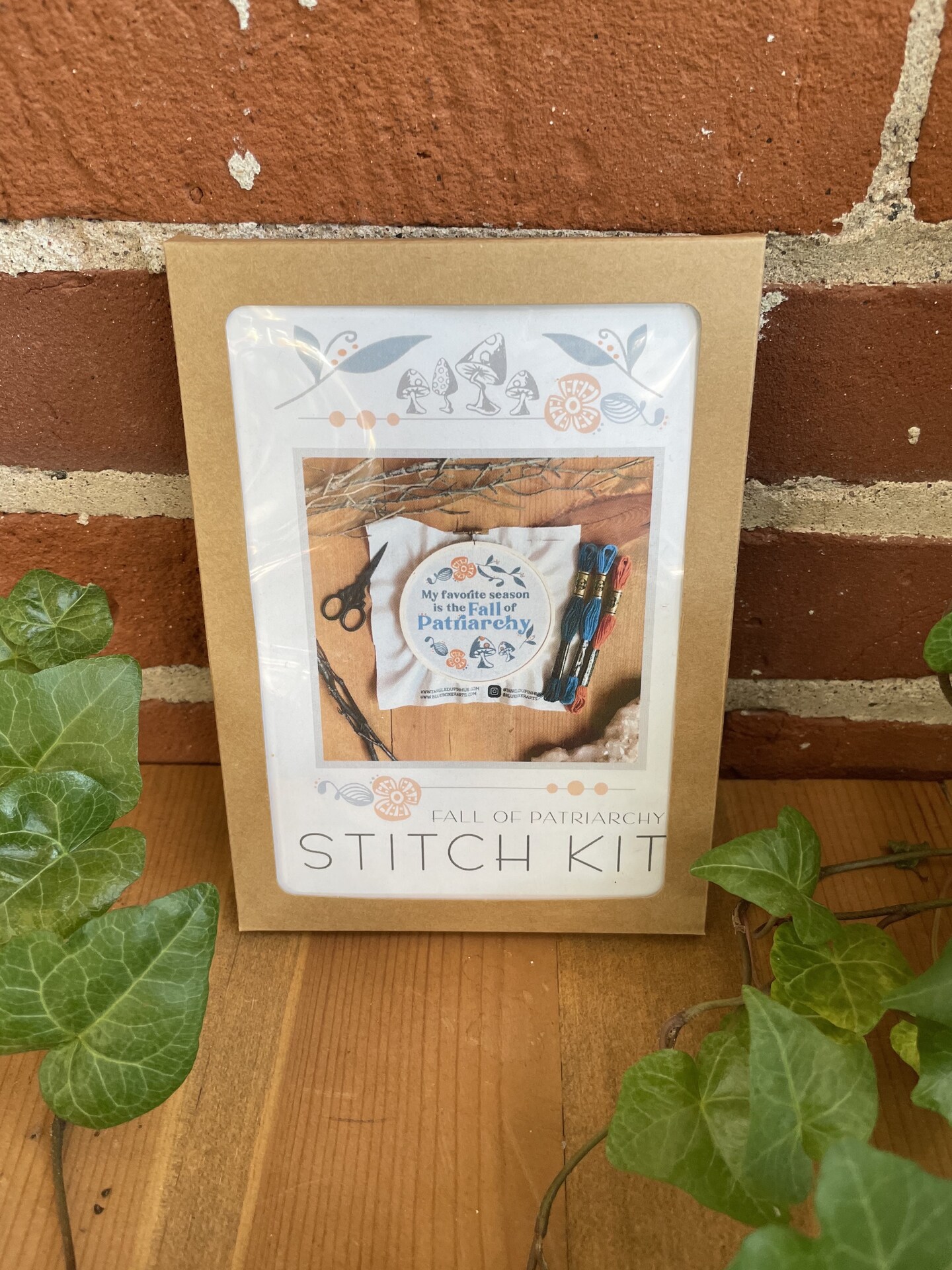 DIY Stitch Kit - My Favorite Season is the Fall of Patriarchy
