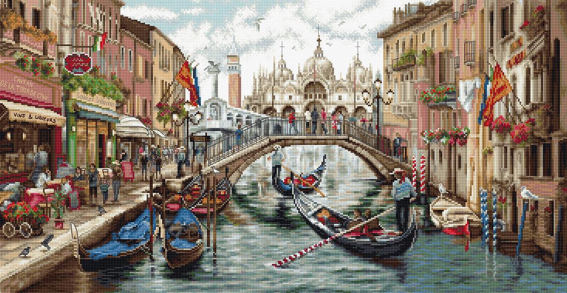 Venice BU5003L Counted Cross-Stitch Kit