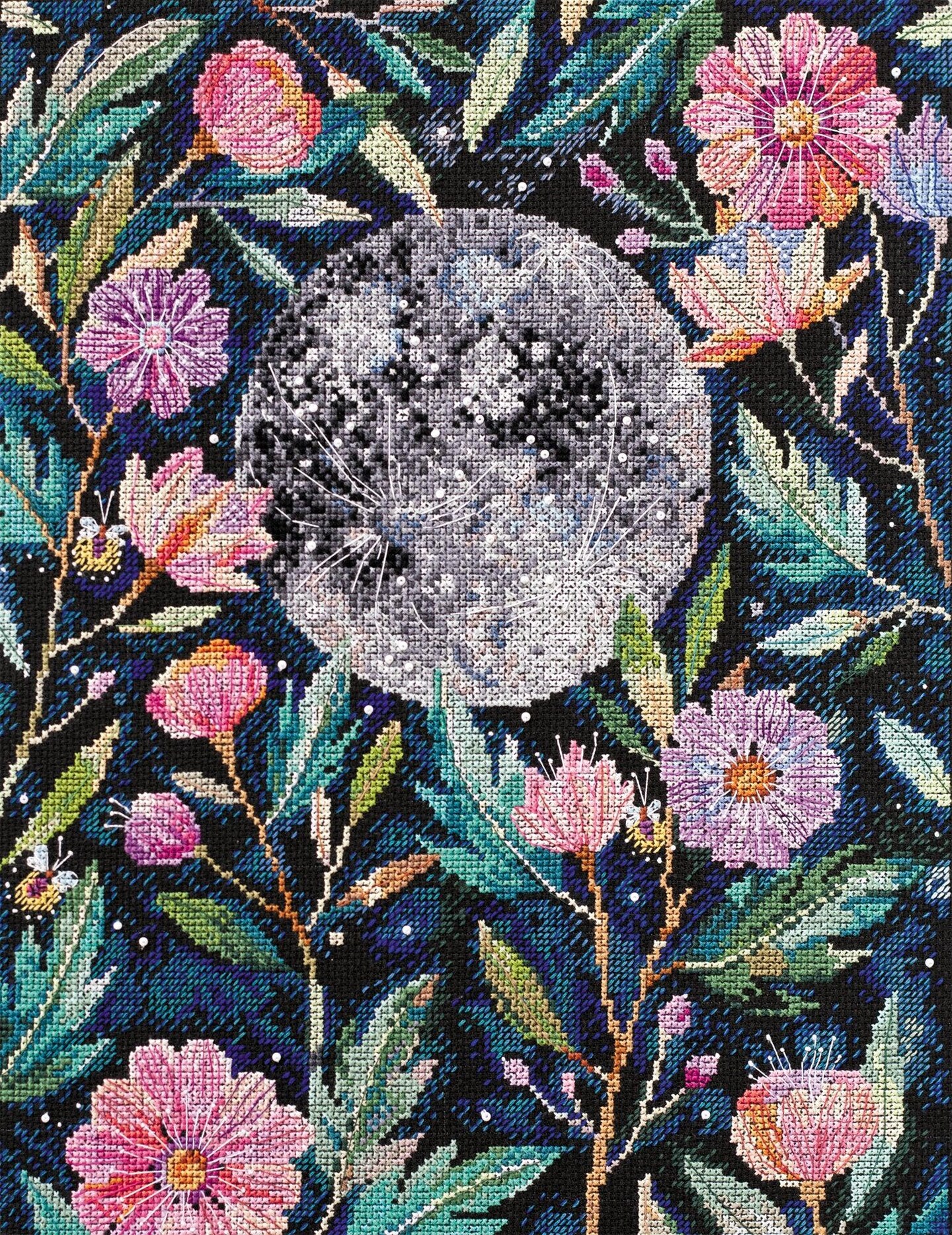Cross-stitch kit Moon secrets