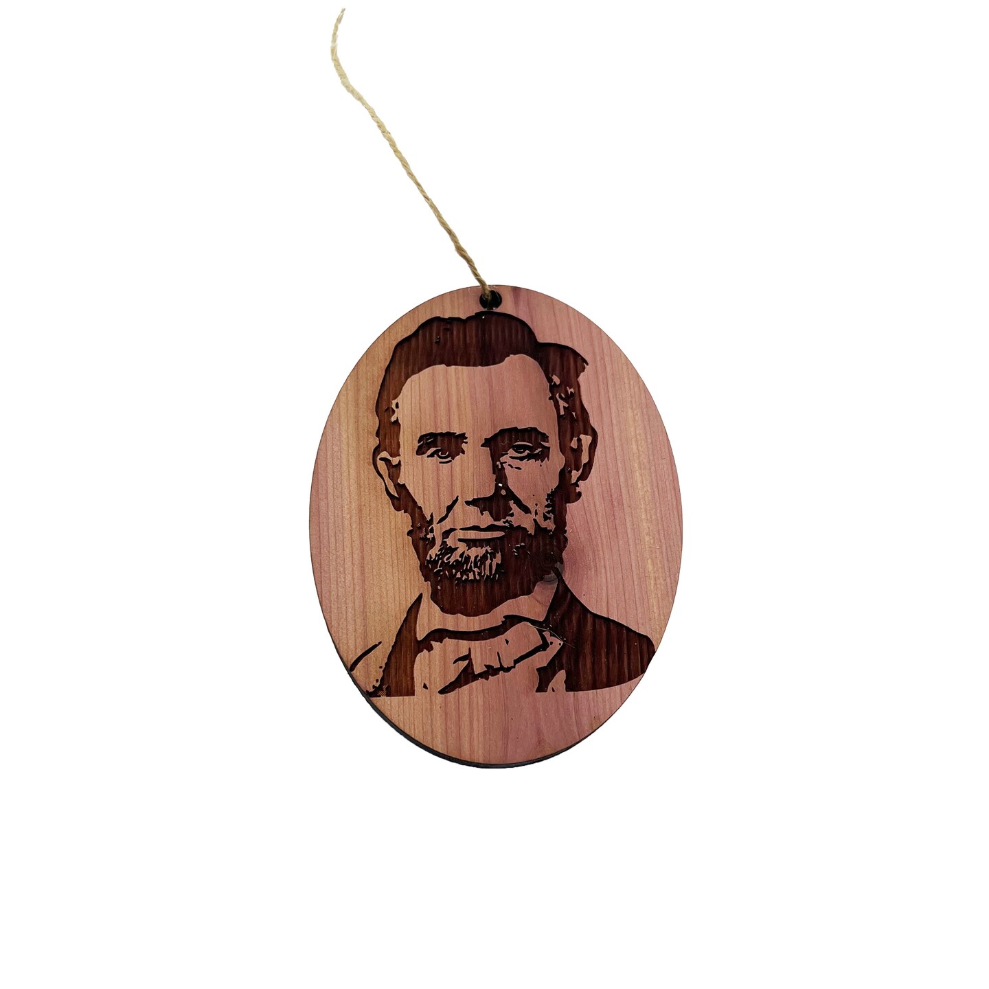 Mustache - Cedar Ornament Mustache - Cedar Ornament