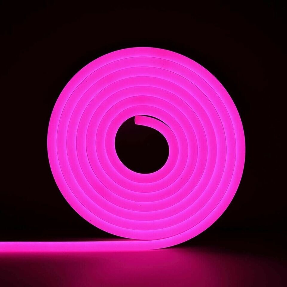 12V Flexible LED Strip Waterproof Sign Neon Lights Silicone Tube 1M 5M or 50M