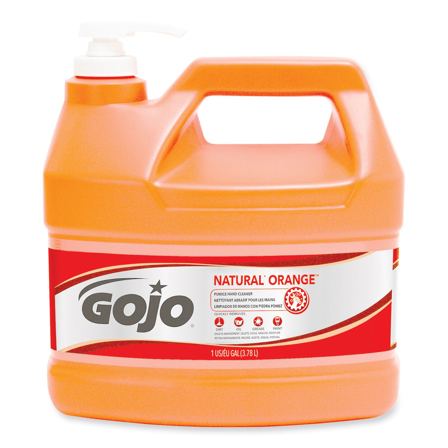 Gojo Natural Orange Pumice Hand Cleaner Citrus 1 Gal Pump Bottle 2carton Michaels 8679