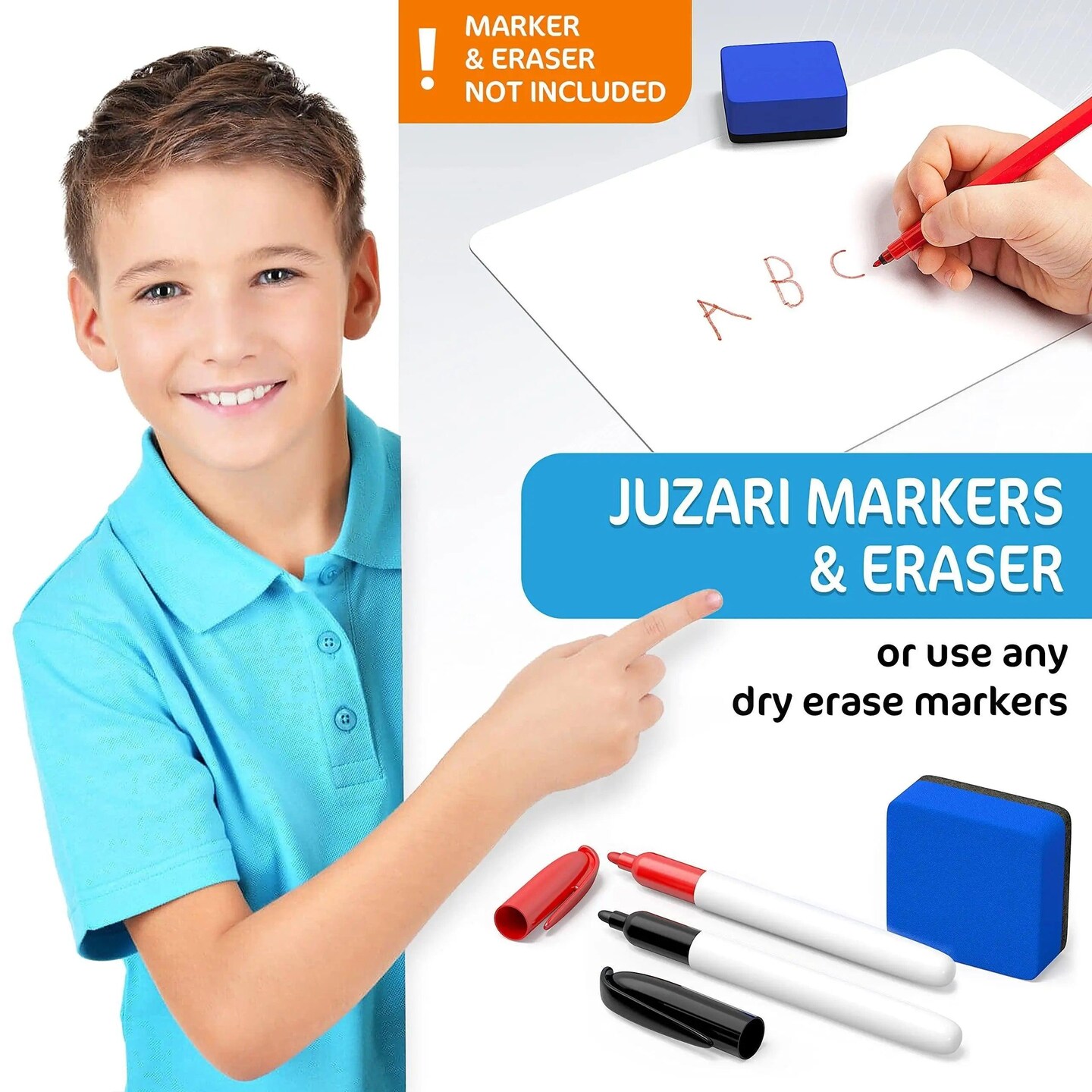 5 Pack Mini Dry Erase Board Lapboard 9x12 Inch   Small Dry Erase White Board for Kids Students   Classroom   Home and Office Work   Blanked Portable Student Mini Whiteboards 9 x 12 Inch