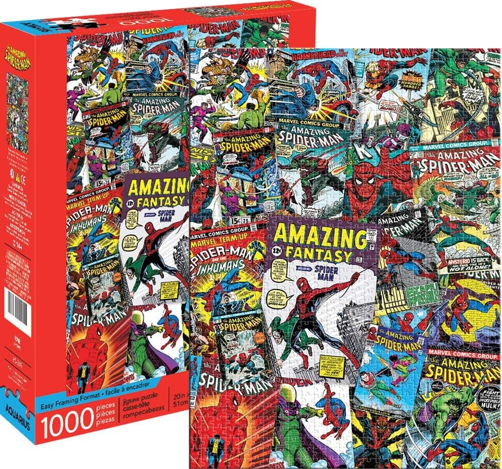 Marvel Spider-Man Collage 1000 Piece Jigsaw Puzzle | Michaels