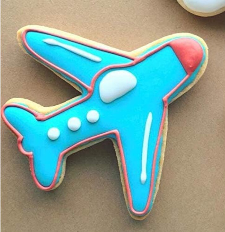 Ann Clark Airplane Cookie Cutter, 4&#x22;