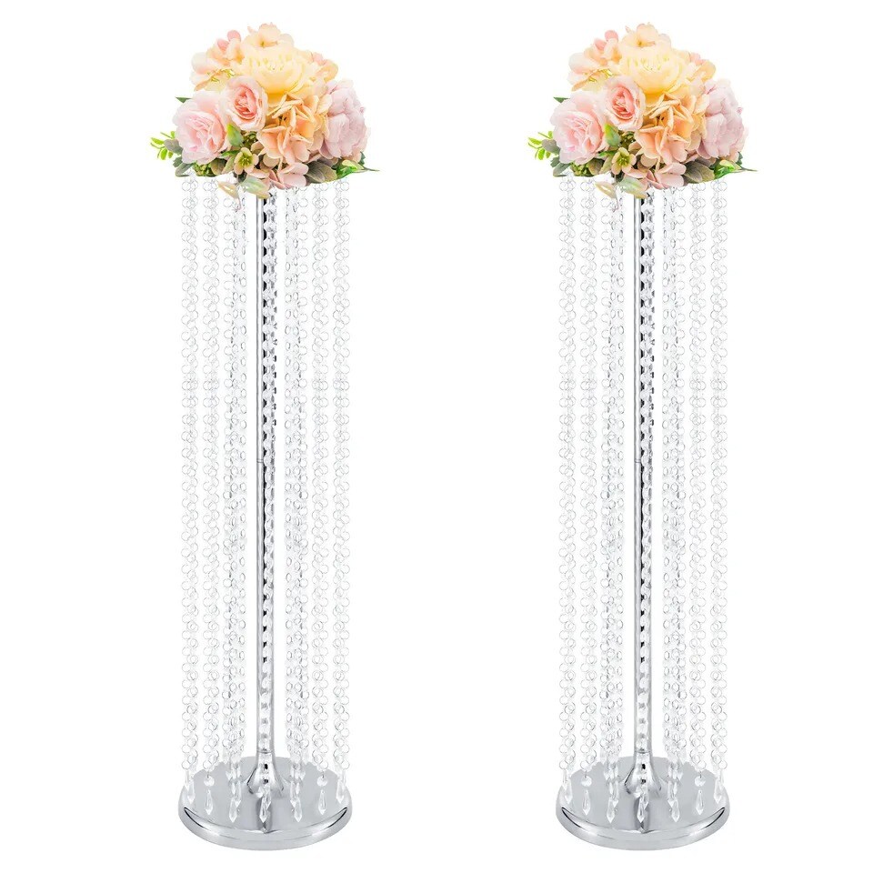 2-Pieces 90cm Wedding Centerpiece Flower Vases