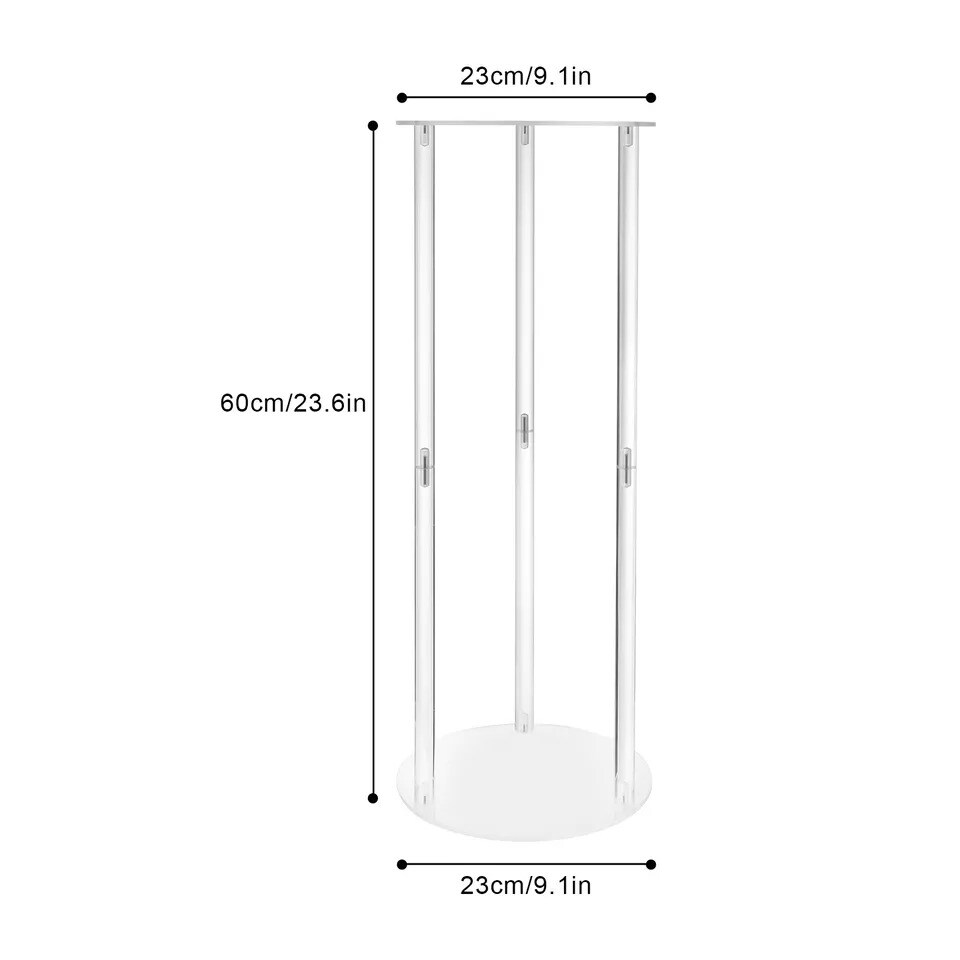 10-Pieces 23.6&#x22; Flower Stand Wedding Vases