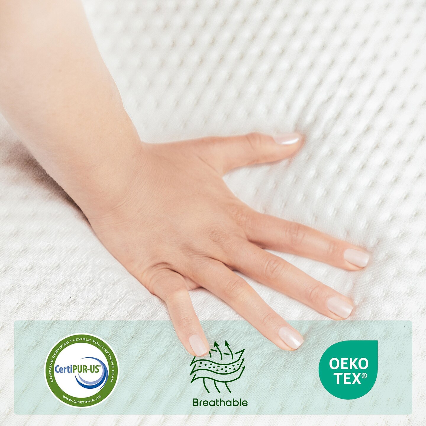 Nestl Green Tea Cooling Memory Foam Mattress