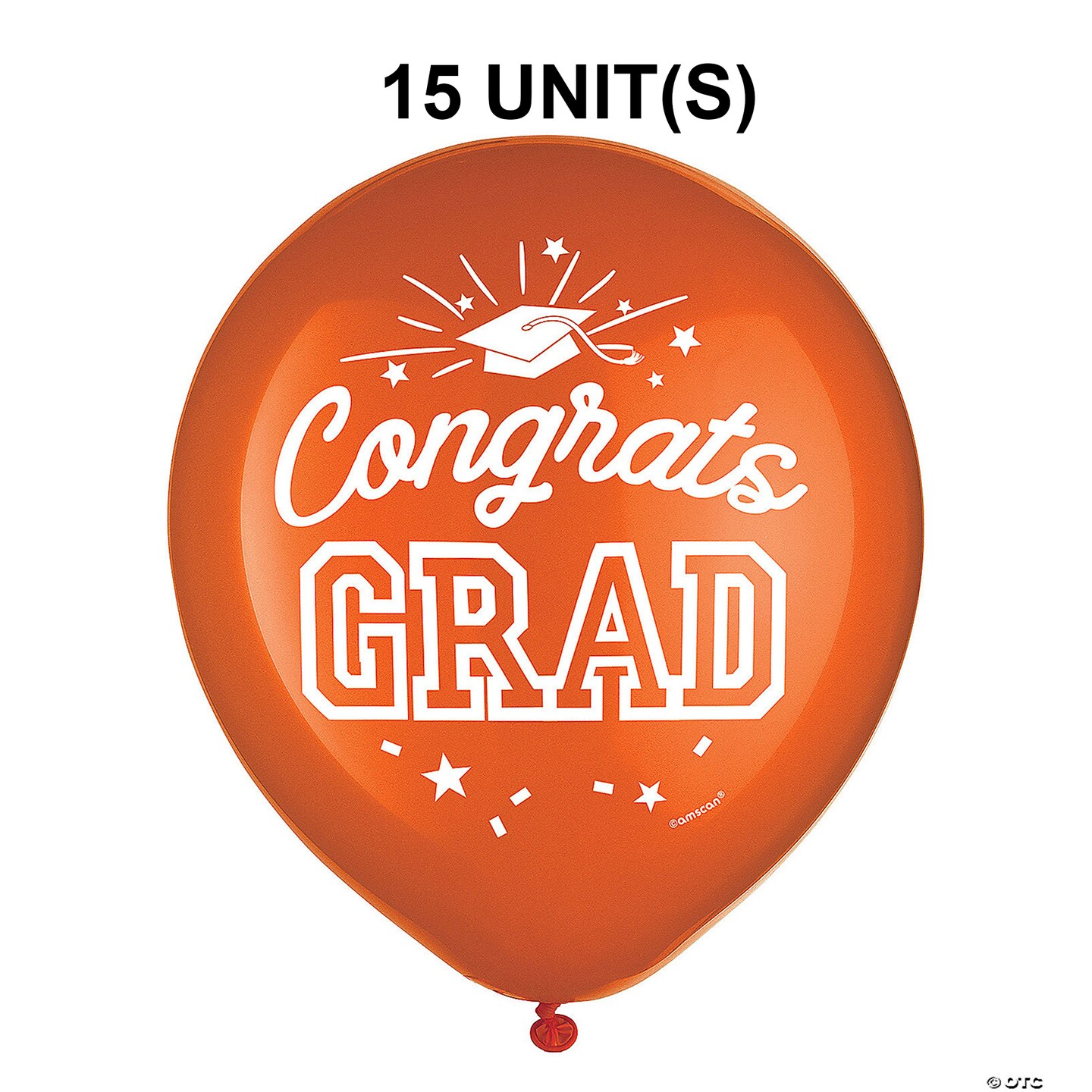 Congrats Grad 12" Latex Balloons | MINA®