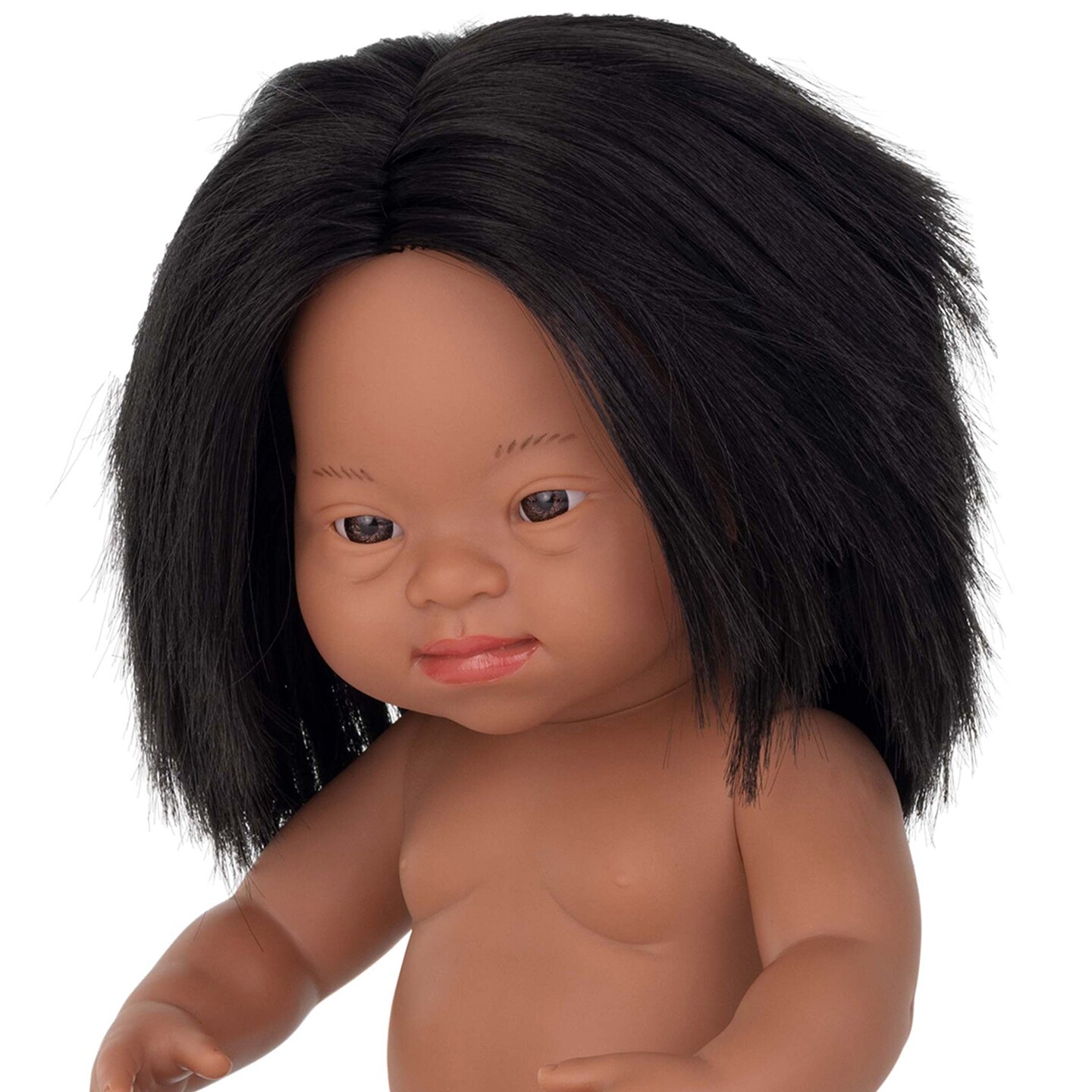 Anatomically Correct 15&#x22; Baby Doll, Down Syndrome Hispanic Girl