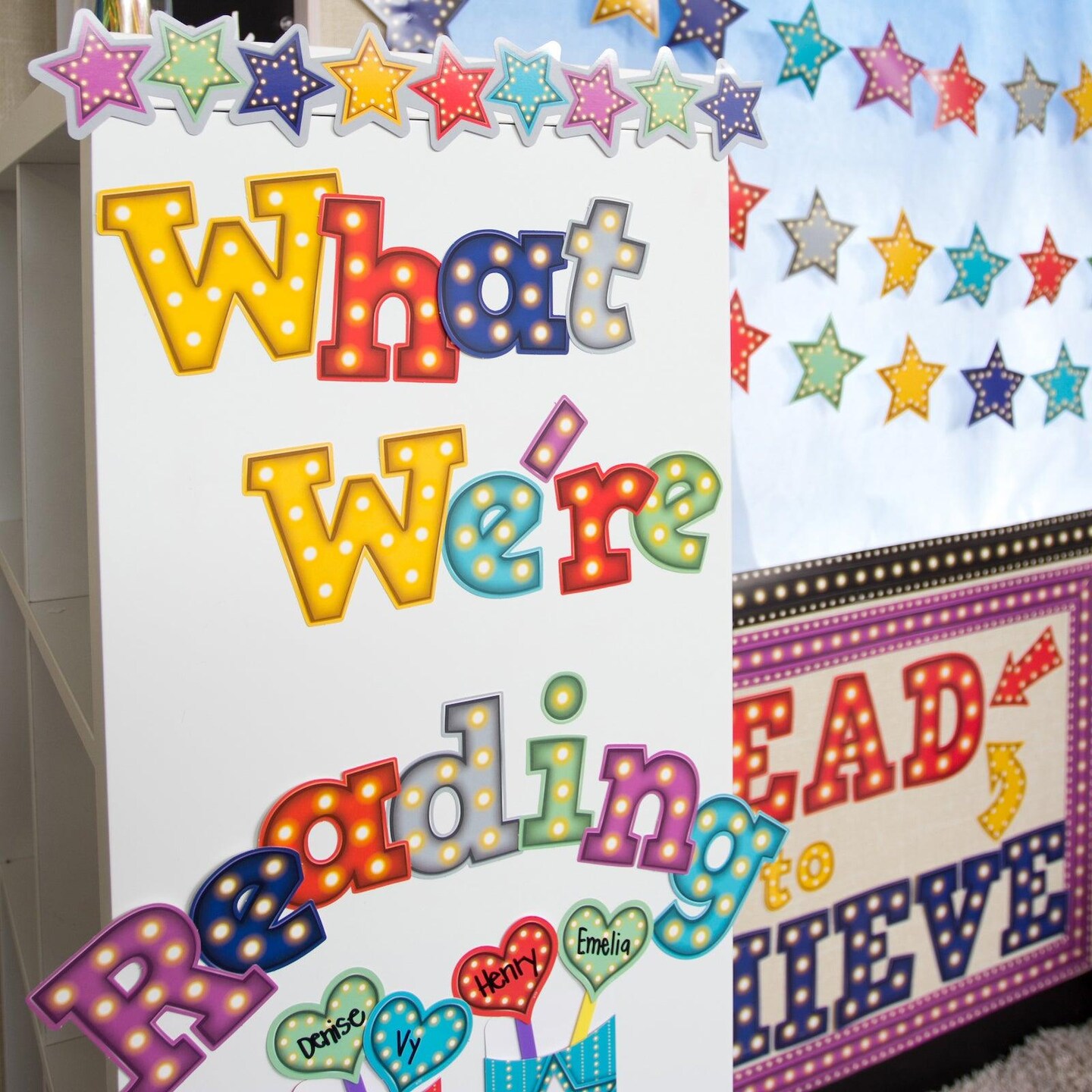 Marquee Bold Block 4&#x22; Letters Combo Pack, 230 Pieces Per Pack, 3 Packs