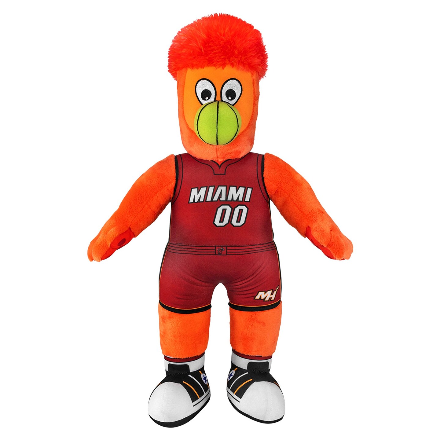 Bleacher Creatures Miami Heat Burnie 20" Mascot Jumbo Plush Figure (Statement Uniform)