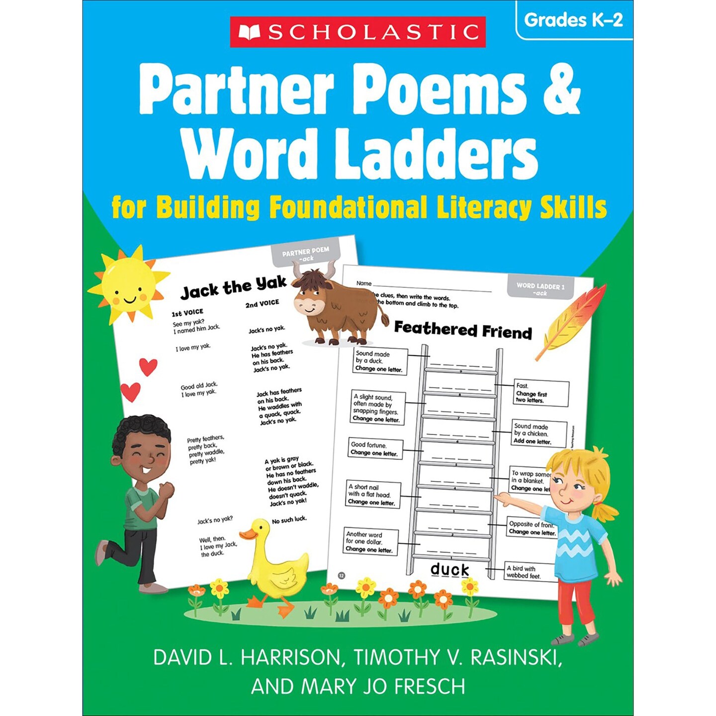 Partner Poems &#x26; Word Ladders for Building Foundational Literacy Skills: Grades K&#x2013;2