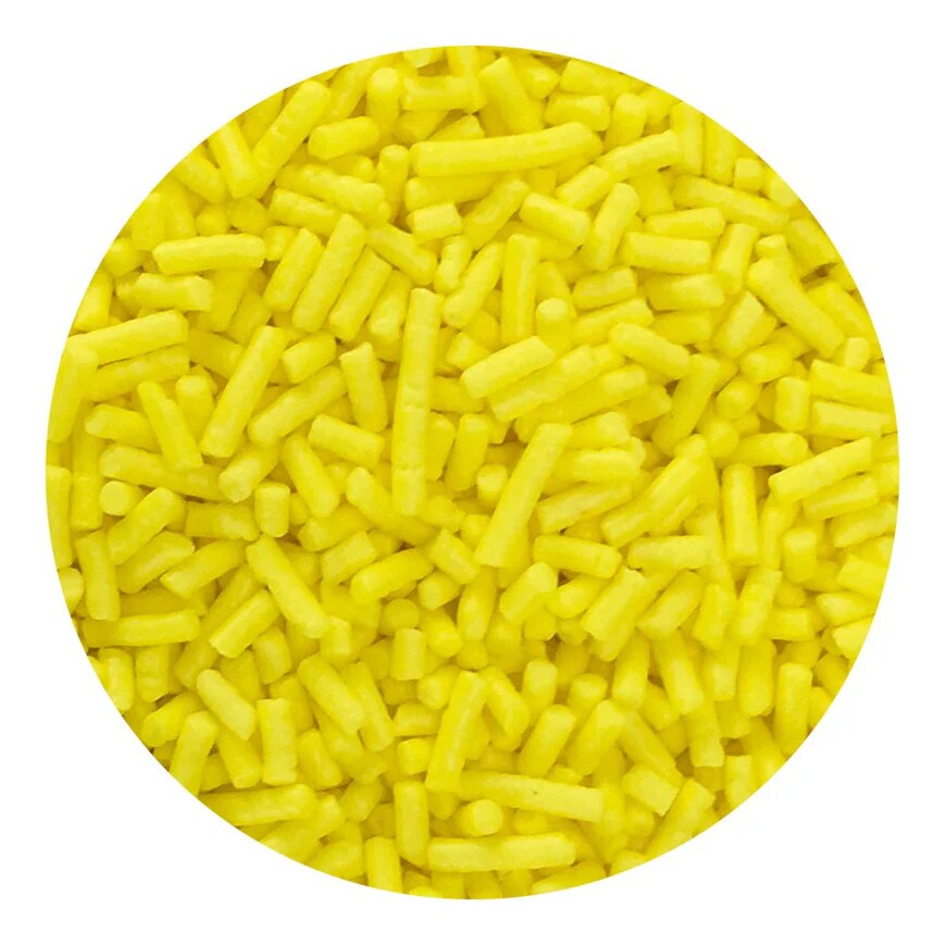 Celebakes Bumblebee Yellow Jimmies 3 oz