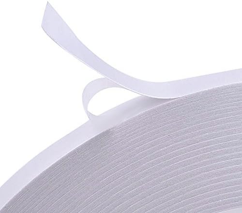 Leinuosen Double Sided Adhesive Tape (55 Yards) for Gifts, Photos, Documents, Wallpaper, Scrapbooking, Crafts, Ribbon, Cards and Boxes (1/4 Inch)