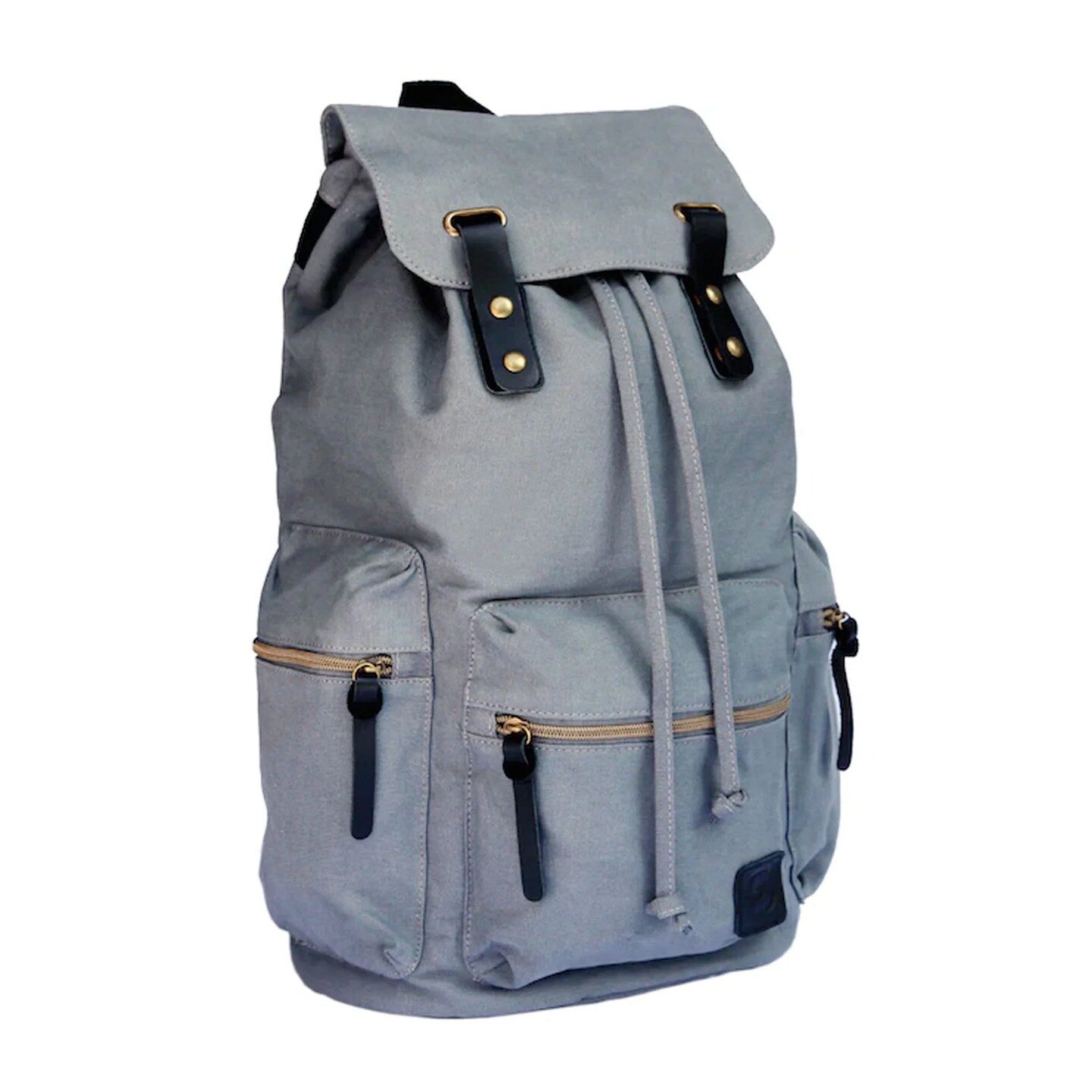 GUIDI Rucksack Backpack, 18&#x22;, Gray