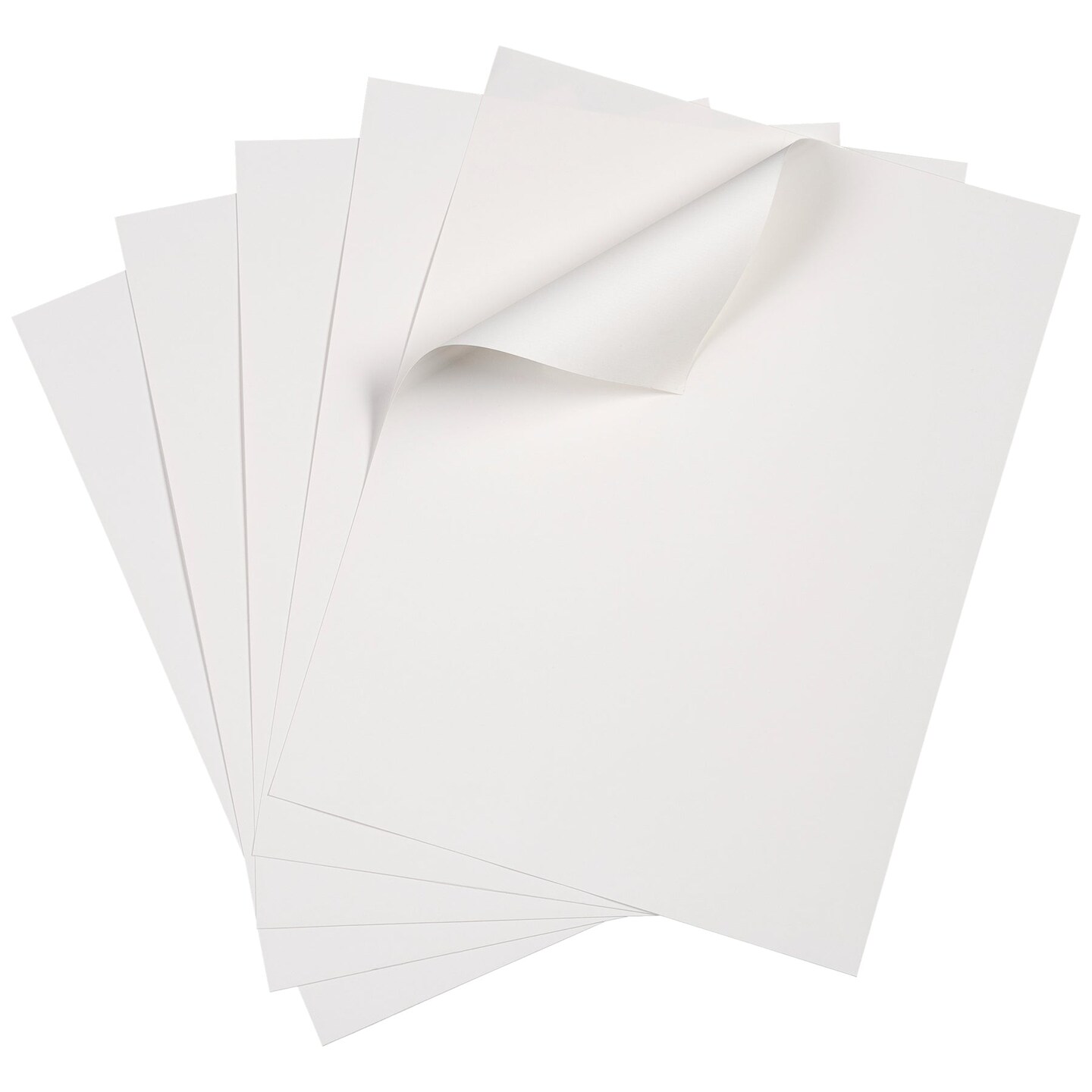 Dry Erase Sheets, 8.5&#x22; x 11&#x22; Plain, Pack of 5