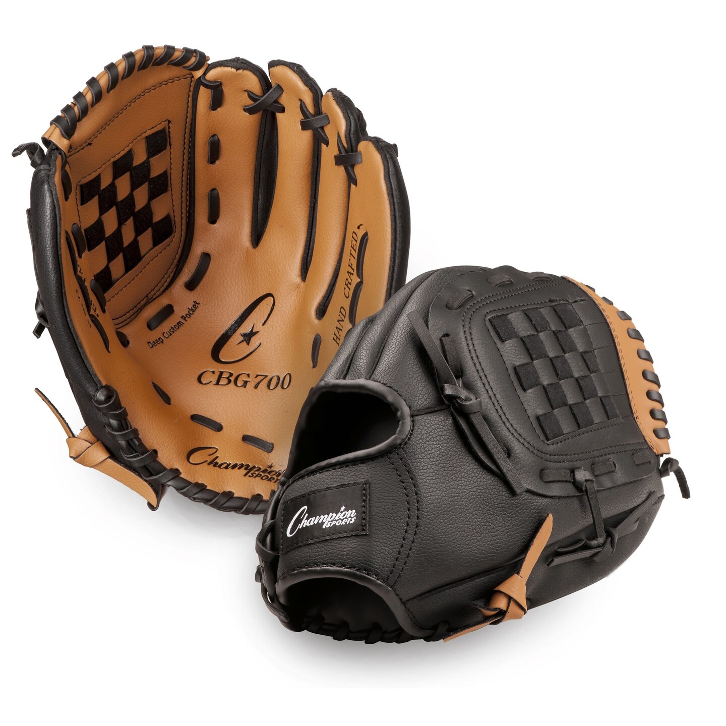 Leather &#x26; Vinyl 12&#x22; Baseball/Softball Glove