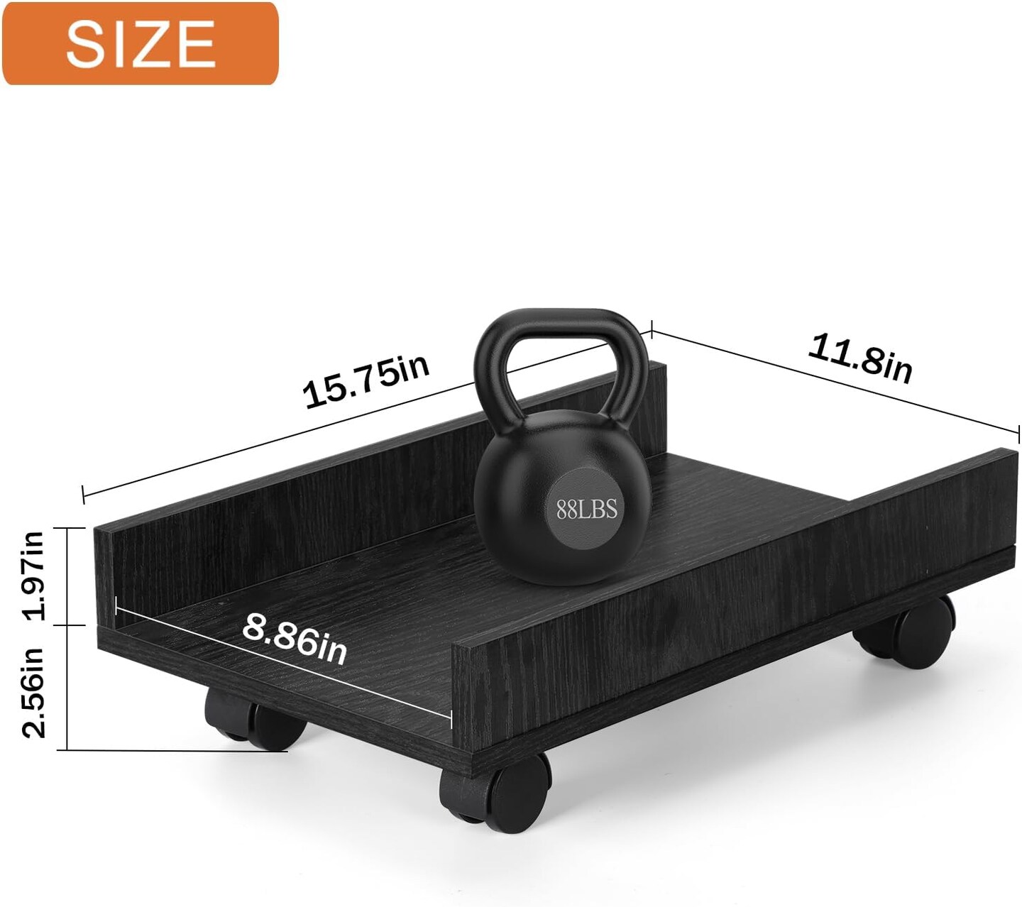 2pcs Computer Tower Stand