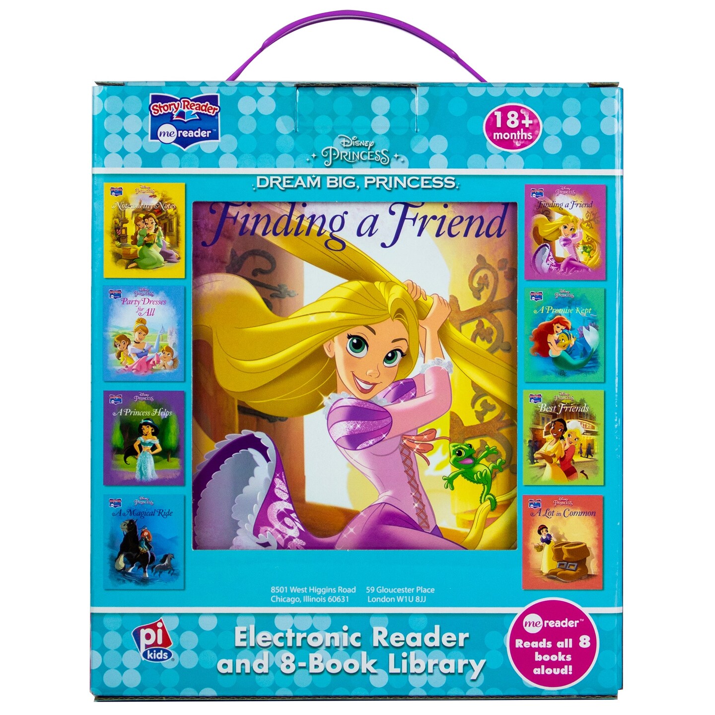 Me Reader&#x2122; Box Set, Disney Princess: Dream Big, Princess, 8 Books