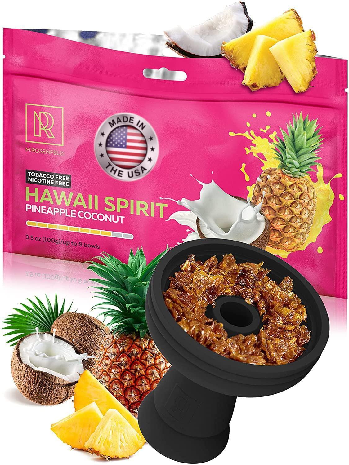 Pineapple Coconut Hookah Flavor Herbal Hawaii Spirit 100 Gram 3.5 ounce ...