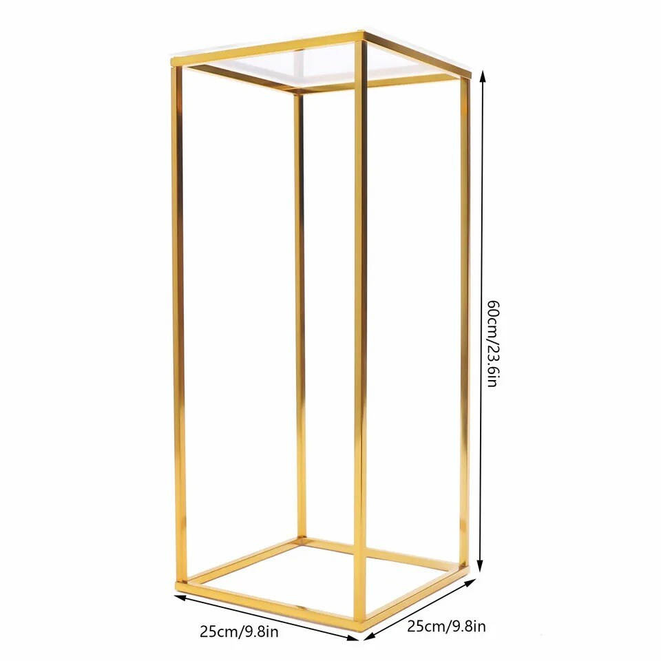 60cm Gold Metal Wedding Flower Stand