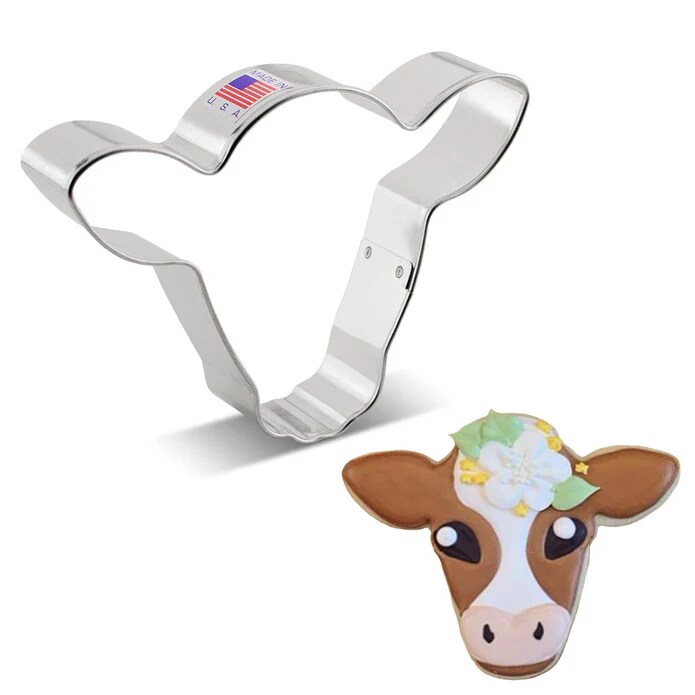 Ann Clark Cute Cow Face Cookie Cutter