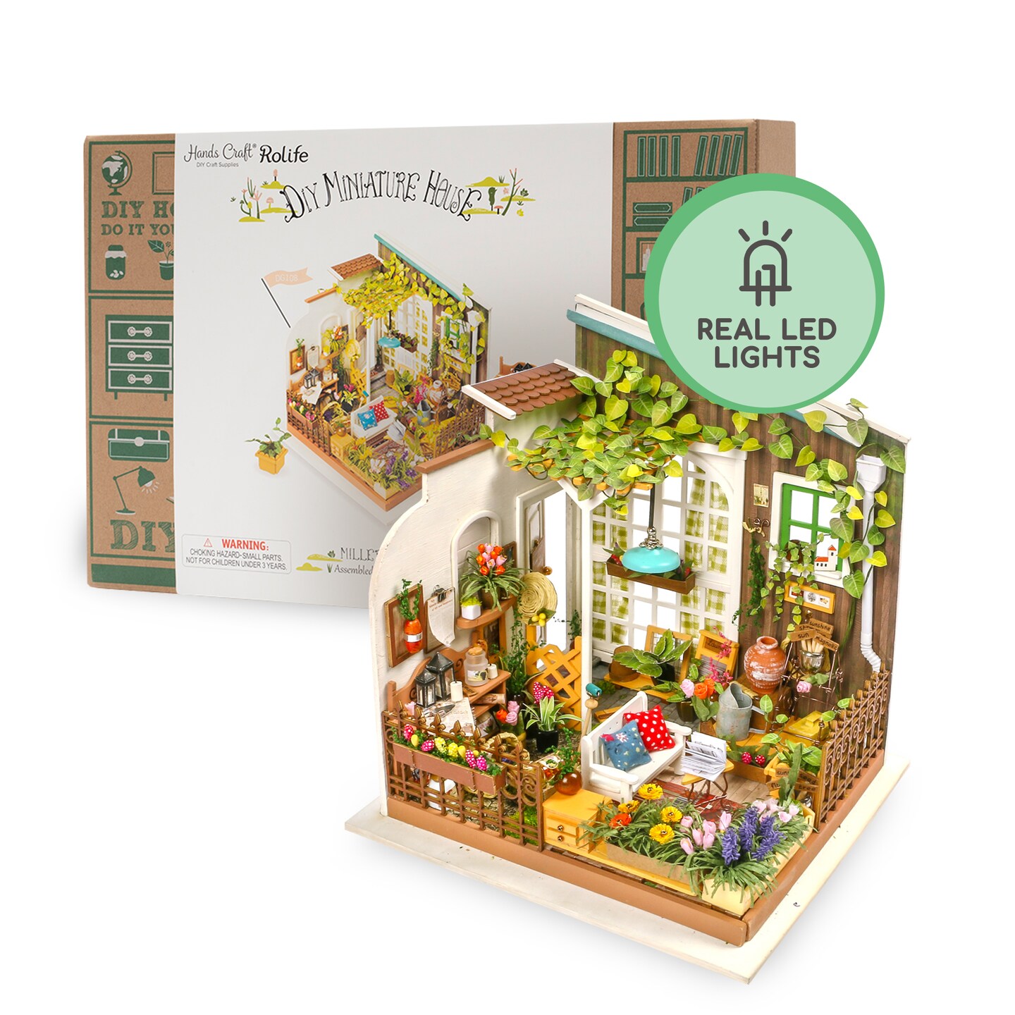DIY Miniature House Kit | Miller&#x27;s Garden