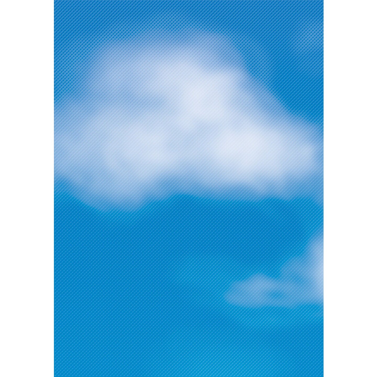 Better Than Paper&#xAE; Bulletin Board Roll, 4&#x27; x 12&#x27;, Clouds, 4 Rolls