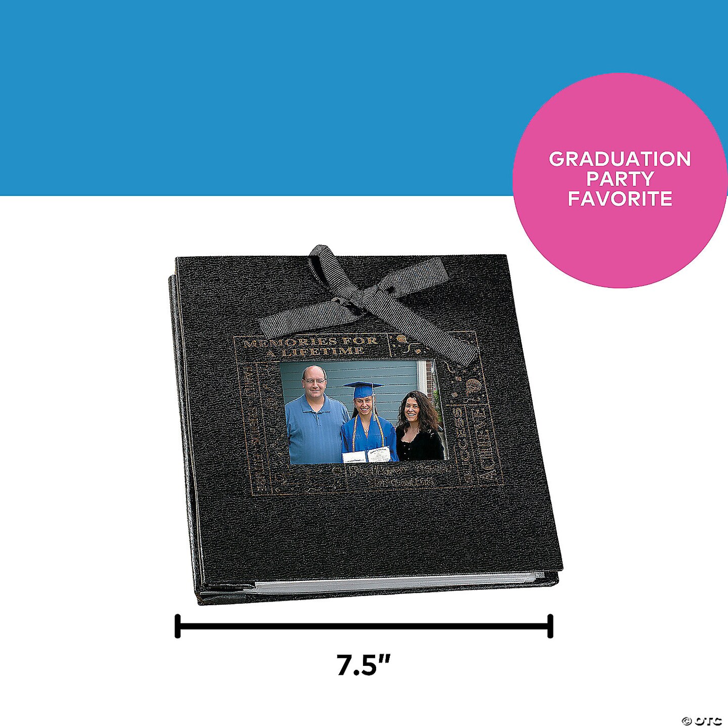 Deluxe Graduation Photo Album Black | RAHEEV&#xAE;