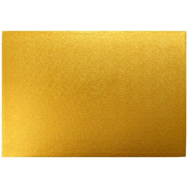 Full Sheet Gold Foil Cake Board 3ct