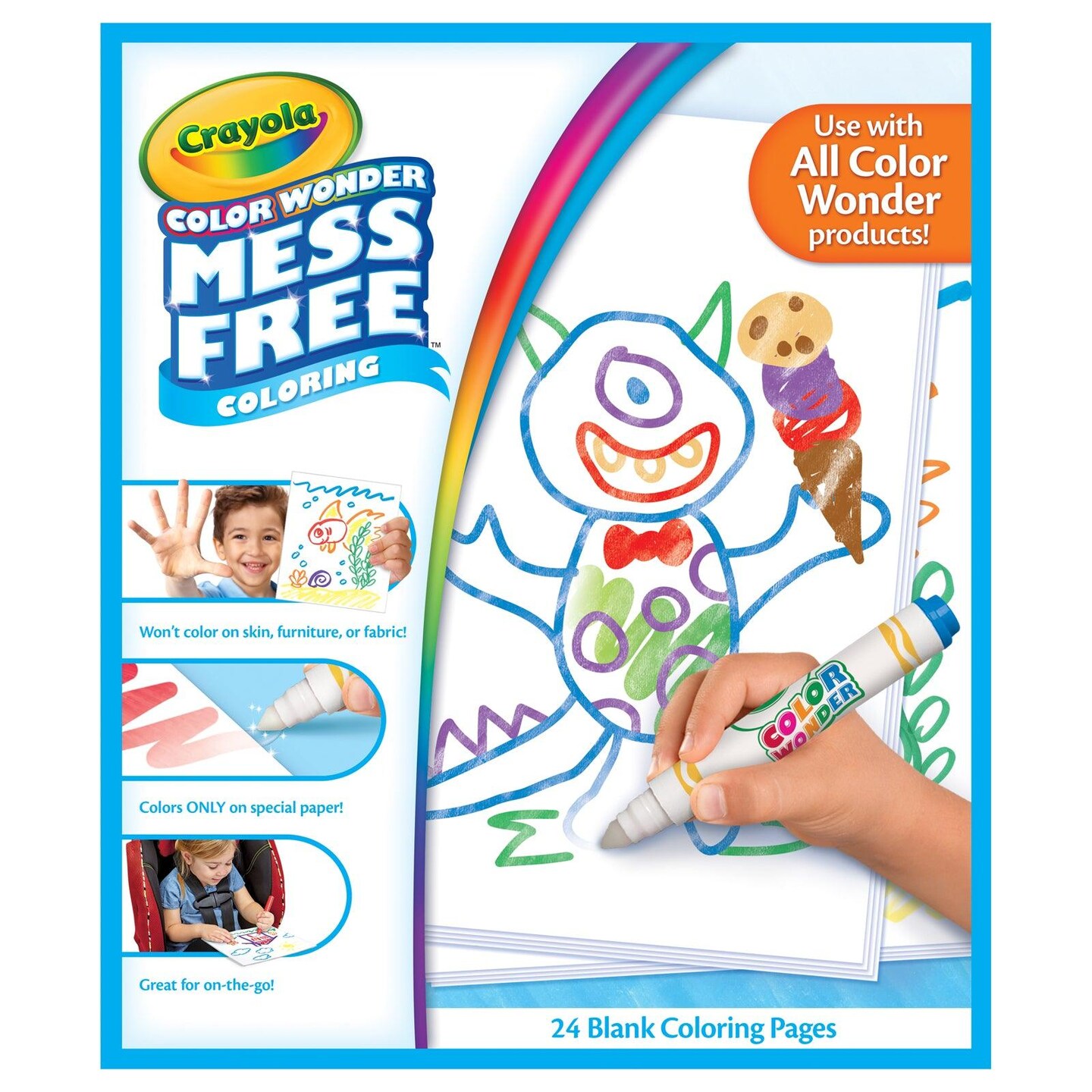 Color Wonder Mess Free Paintbrush Pens &#x26; Paper, 2 Sets