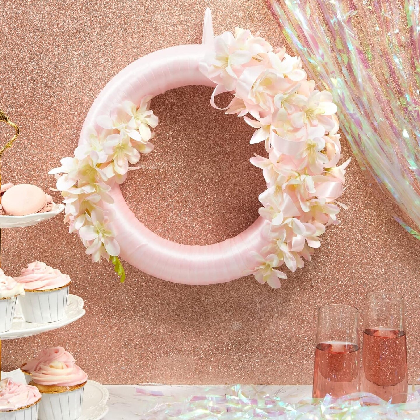 3 Pack Foam Wreath Forms, 12 Inch Round Foam Rings for Crafts, DIY Projects, Holiday Decor