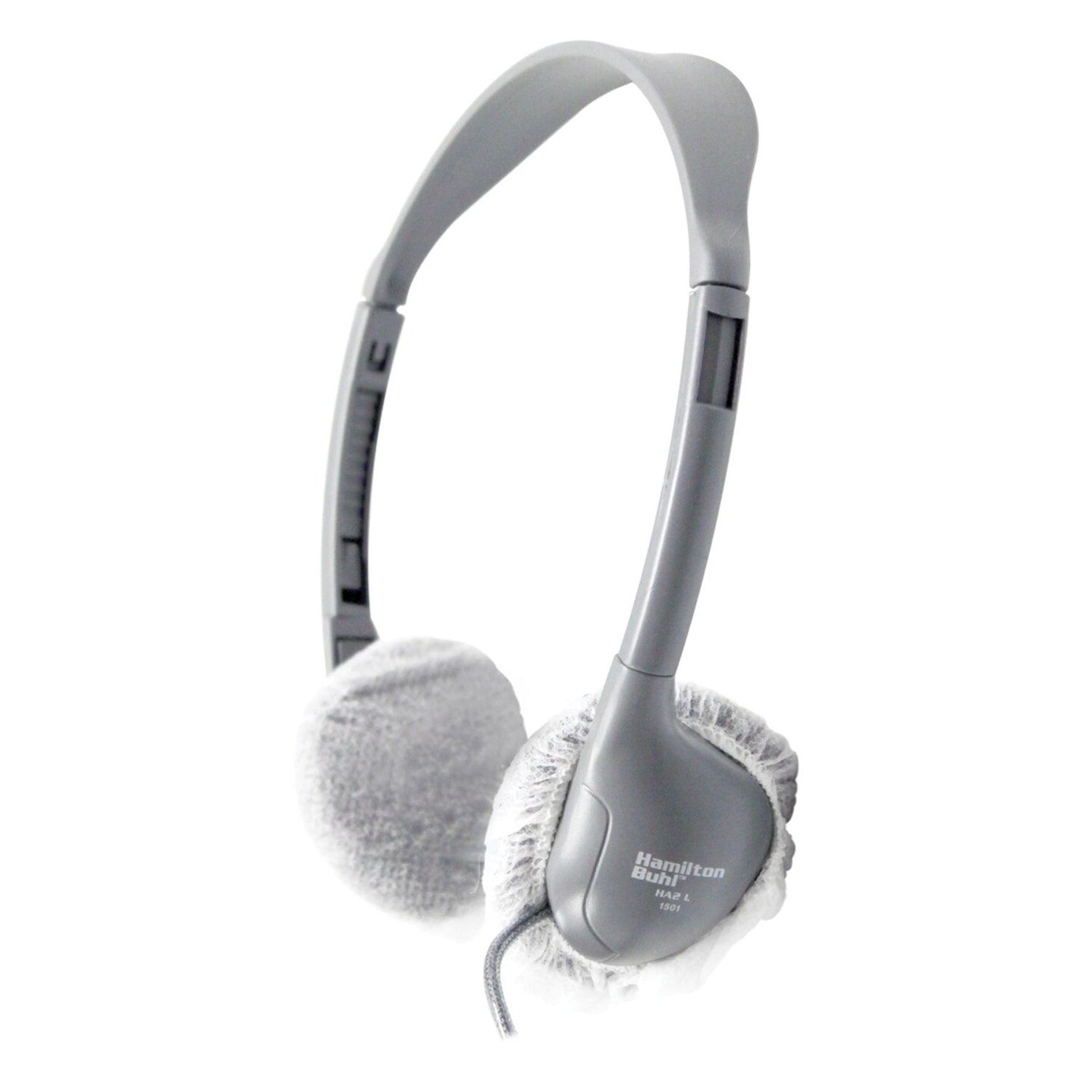 Hygenx Sanitary Ear Cushion Covers (2.5&#x22; White, 50 Pairs) - For On-Ear Headphones &#x26; Headsets