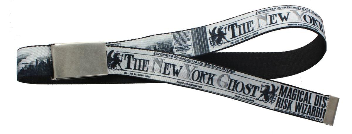 Harry Potter The New York Ghost Men&#x27;s Web Belt