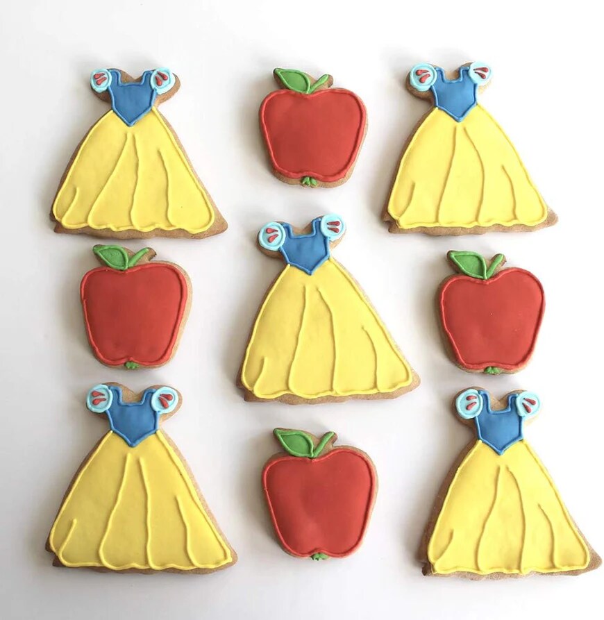 Ann Clark Wedding Dress Ball Princess Gown Cookie Cutter 4 x 3.75 x 1 inches