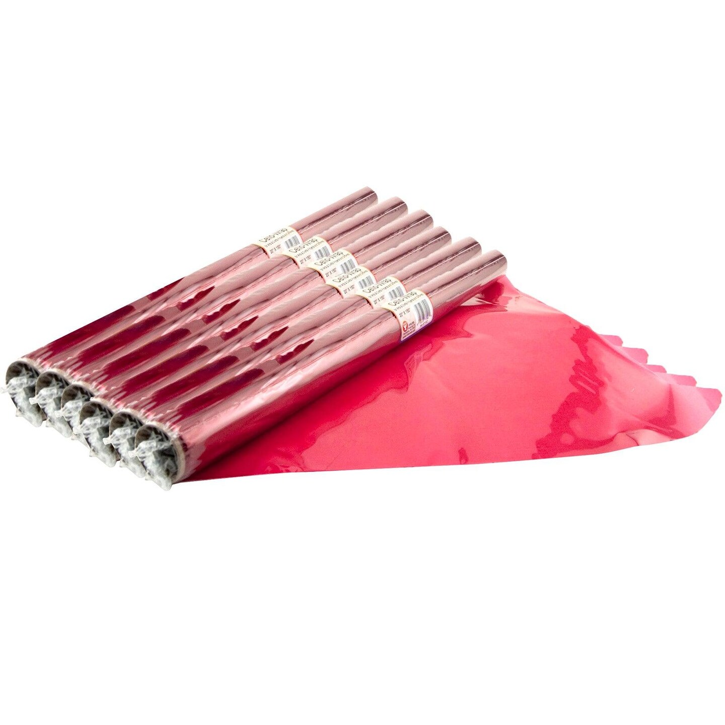 Cello-Wrap&#x2122; Roll, Red, 20&#x22; x 12.5&#x27;, 6 Rolls