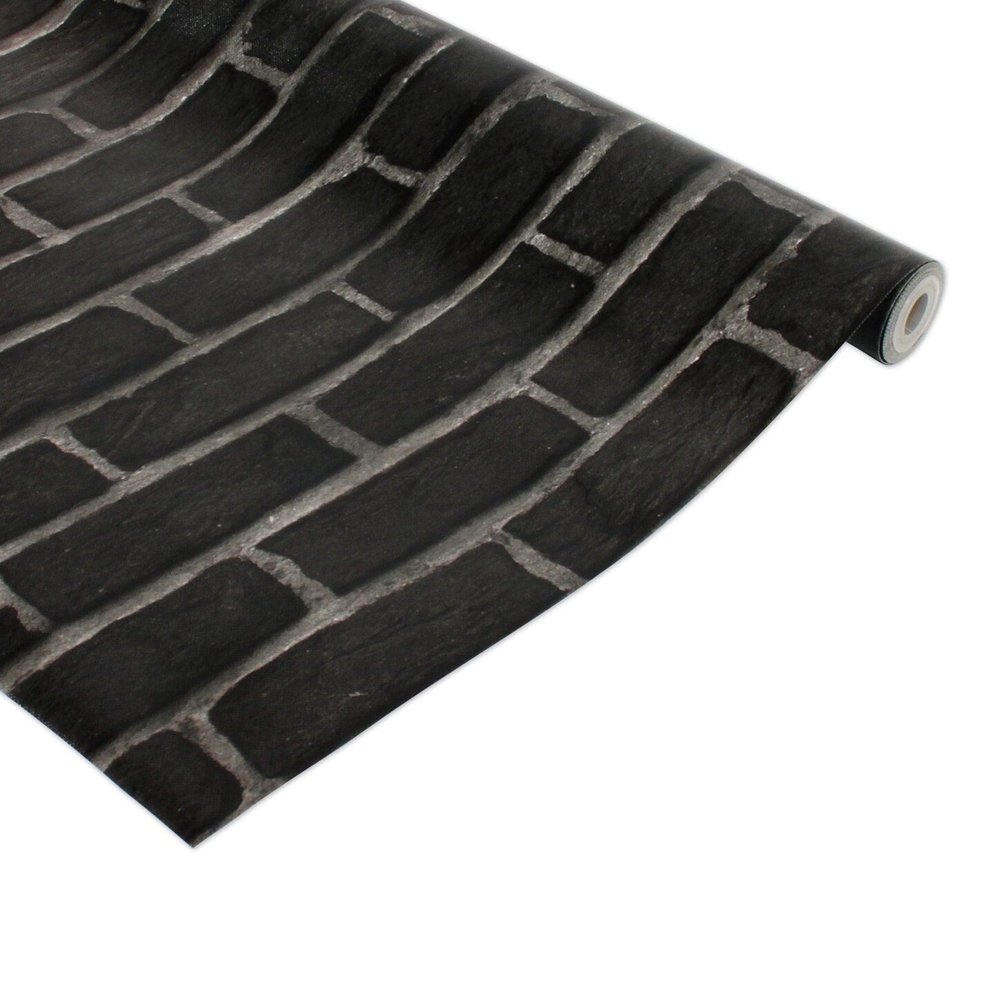Black Brick Better Than Paper Bulletin Board Roll, 4&#x27; x 12&#x27;, Pack of 4