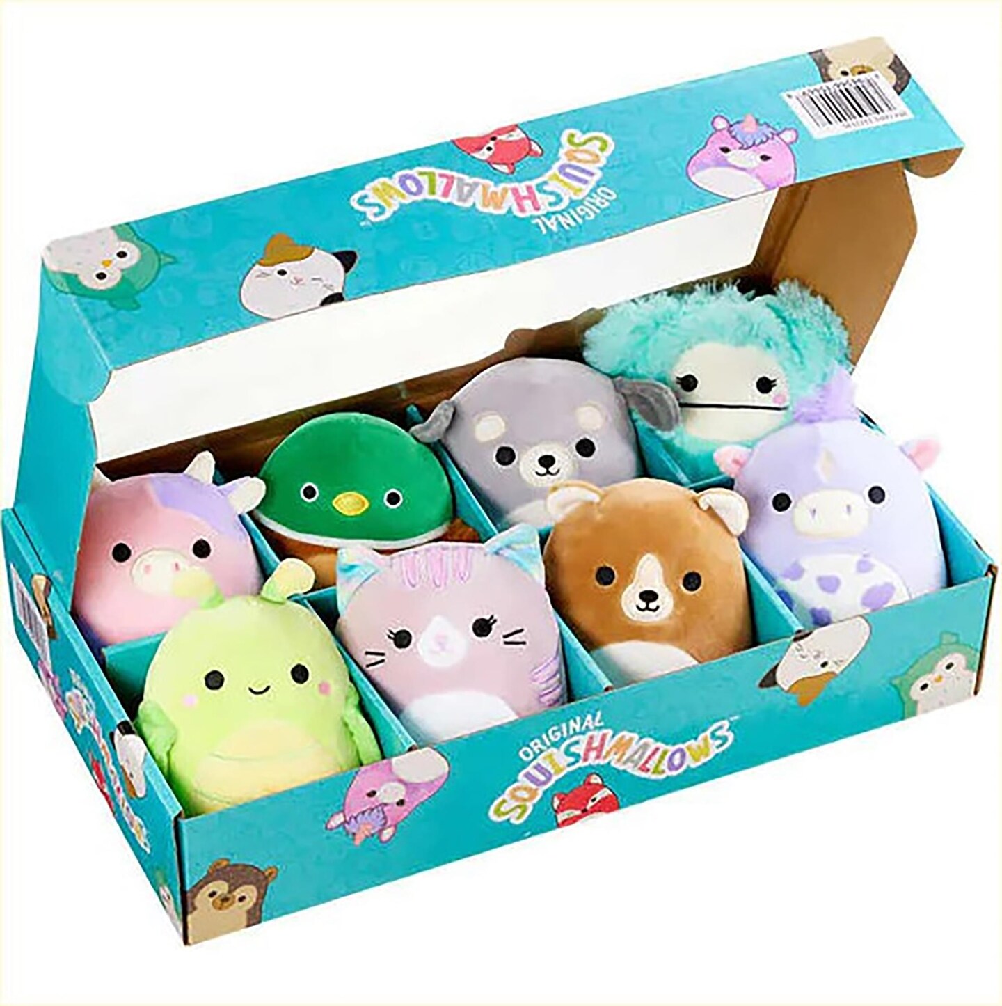 Squishmallows 5 Inch Mini Plush 8 Pack | Fantasy &#x26; Wildlife