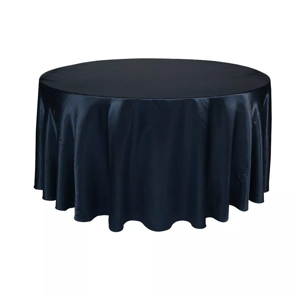 Round Satin Tablecloths