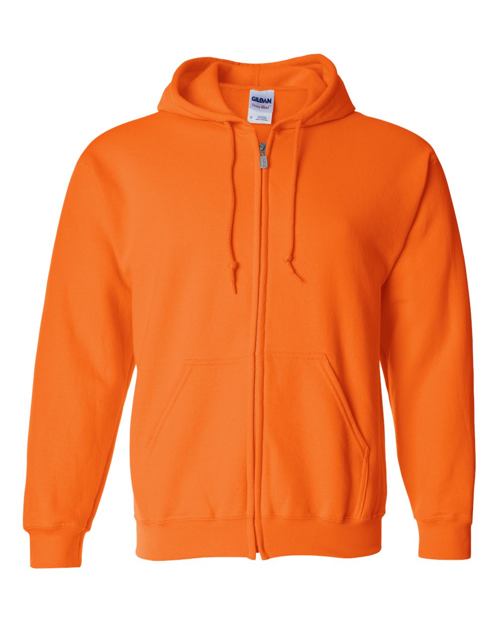 Gildan&#xAE; Heavy Blend Full-Zip Long Sleeve Hooded Sweatshirt