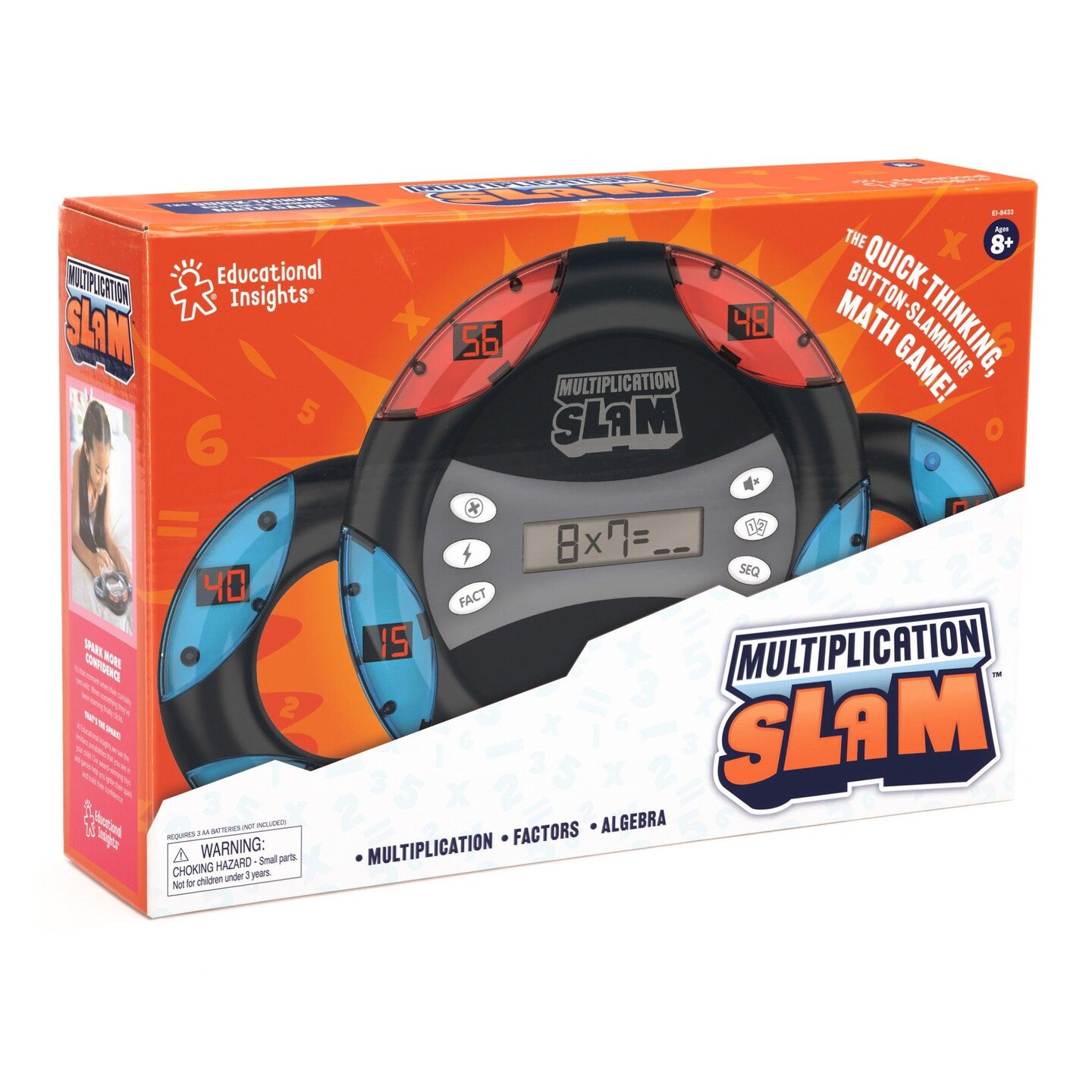 Multiplication Slam&#x2122; Handheld Electronic Math Game