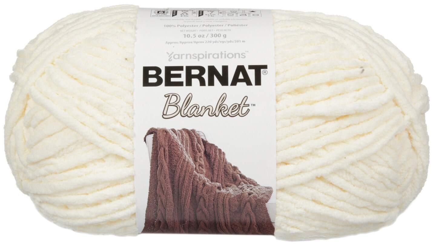 Bernat Blanket Big Ball YarnVintage White Michaels