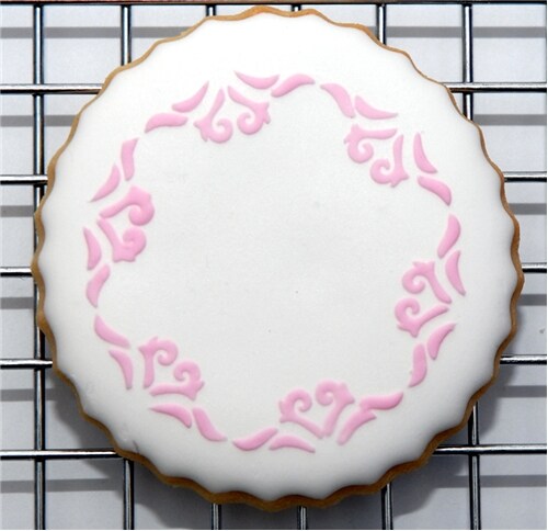 Wedding Doves Cookie Stencil Set | C729 by Designer Stencils | Cookie Decorating Tools | Baking Stencils for Royal Icing, Airbrush, Dusting Powder | Reusable Plastic Food Grade Stencil for Cookies | Easy to Use & Clean Cookie Stencil